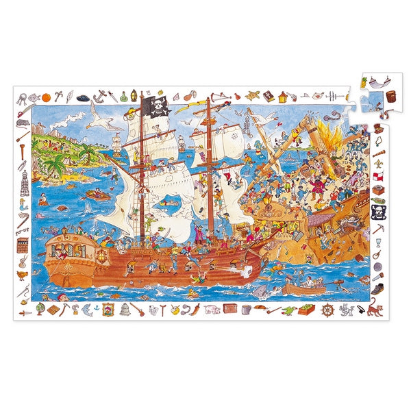Jigsaw Puzzle - 'Pirates' 100 pieces