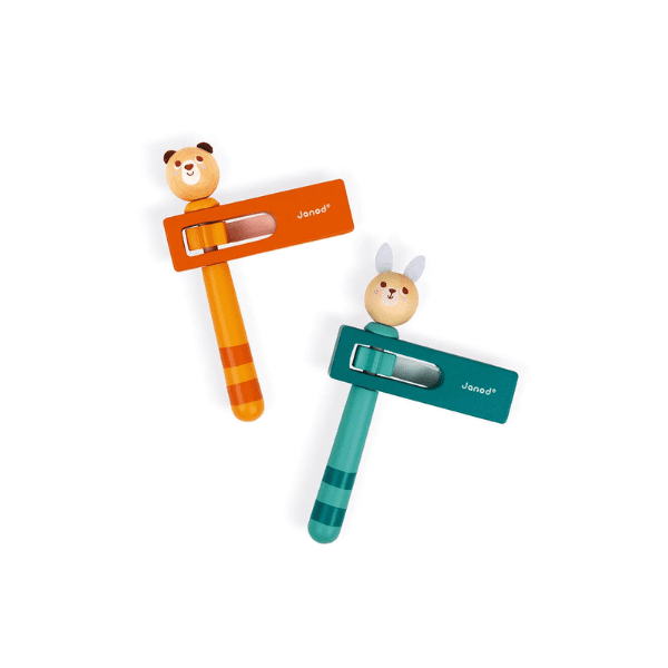 Pocket Bear and Rabbit Noise Makers