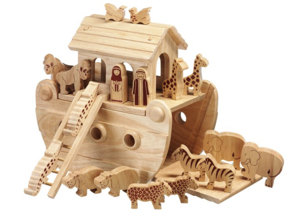 Junior Noah's Ark with Natural Characters