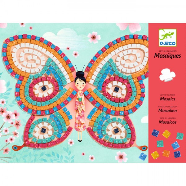 Djeco Mosaic Set - Butterflies DJ08898