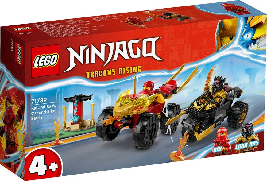 Lego Ninjago - Kai and Ras's Car and Bike Battle 71789