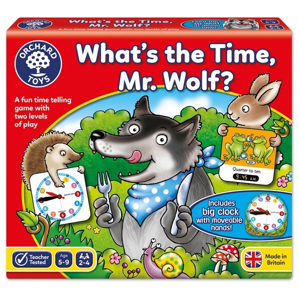 What's the Time, Mr Wolf? - Children's Game by Orchard Toys