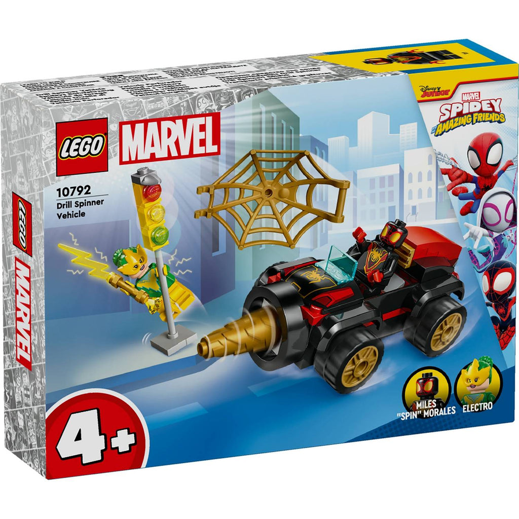 Lego Marvel Spiderman - Spidey Drill Spinner Vehicle 10792