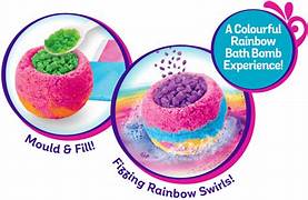 Shimmer 'n Sparkle - Rainbow Popping Bath Bombs