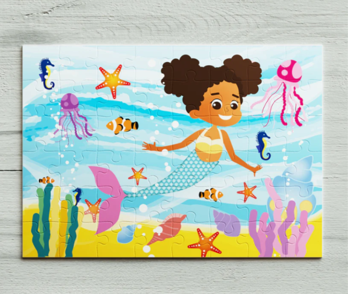  A MERMAID’S TALE JIGSAW PUZZLE BY PLAY SHED PUZZLES