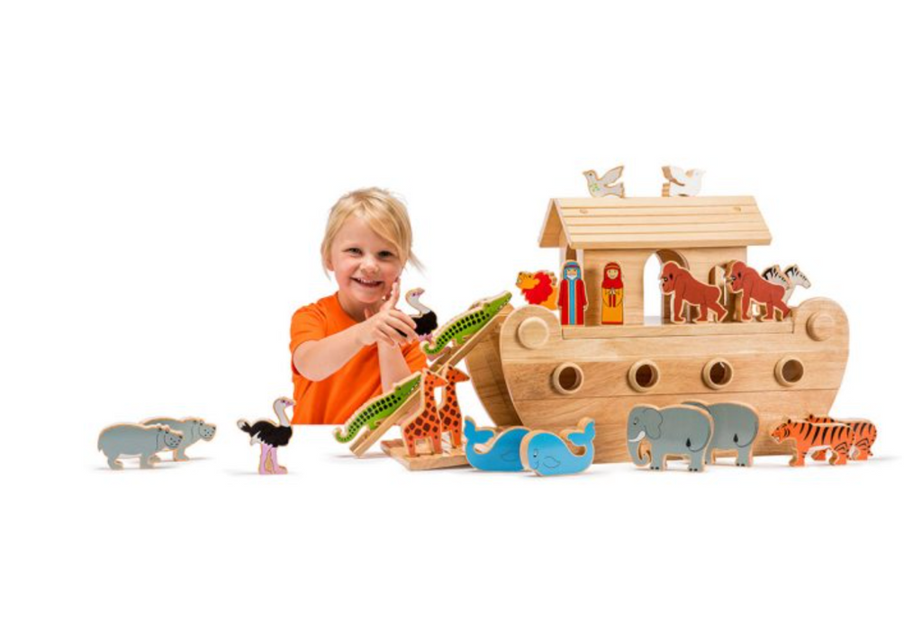 Deluxe Noah's Ark with Colourful Characters