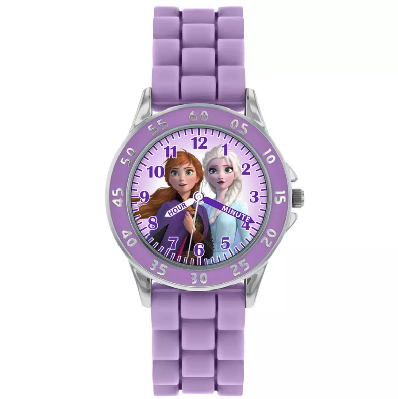 Disney Frozen 2 Purple Silicon Strap Watch