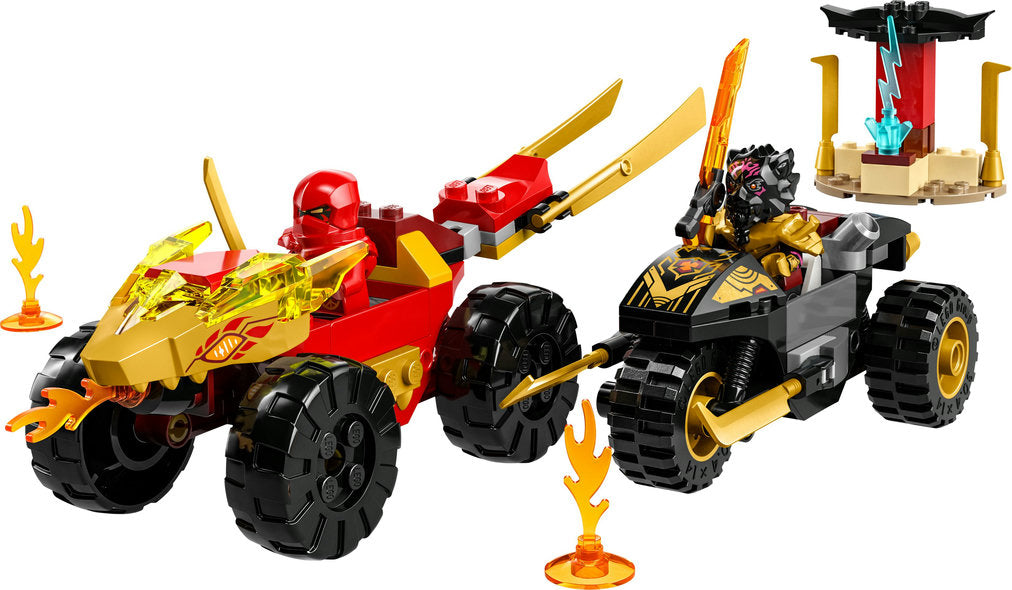 Lego Ninjago - Kai and Ras's Car and Bike Battle 71789