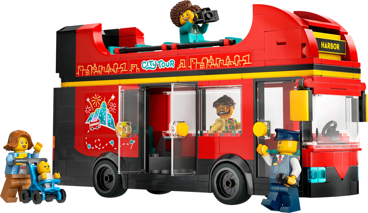 Lego city bus shop