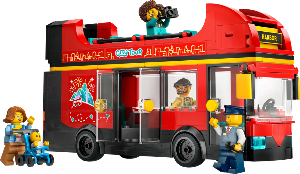 Lego City - Red Double-Decker Sightseeing Bus 60407
