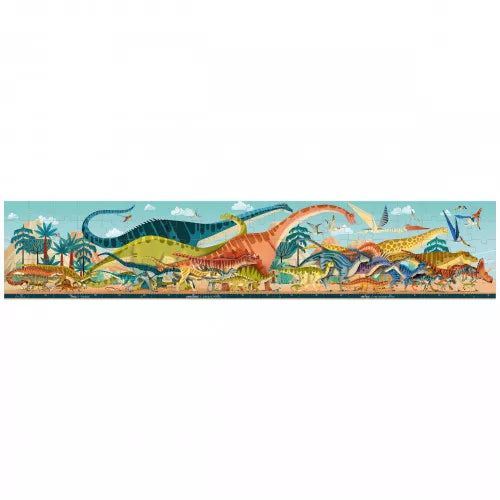 Dino Panoramic Puzzle 100 pcs