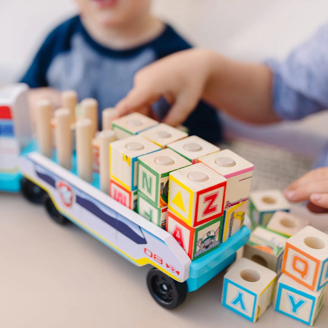 Melissa & doug alphabet truck sales