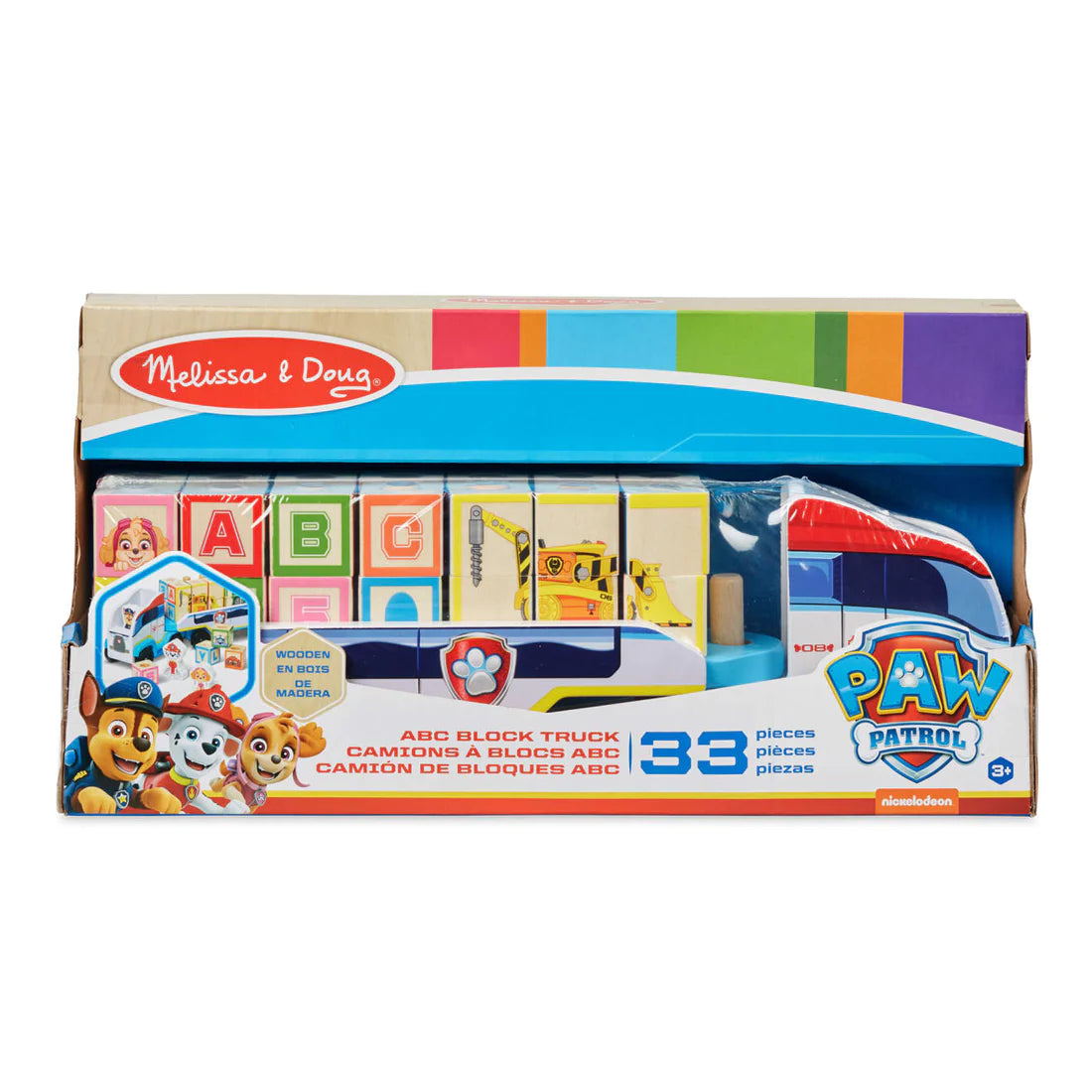Melissa and doug alphabet top truck