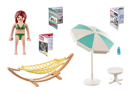 Playmobil Beach Lounger 71428 Giddy Goat Toys