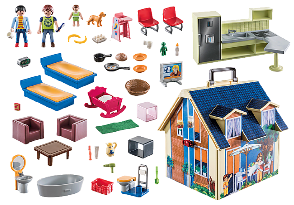 Playmobil Take Along Modern Doll House Product 70985 Giddy Goat Toys