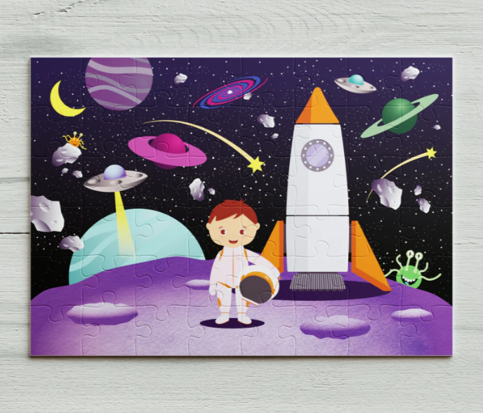SPACE EXPLORER JIGSAW PUZZLE BY PLAY SHED PUZZLES