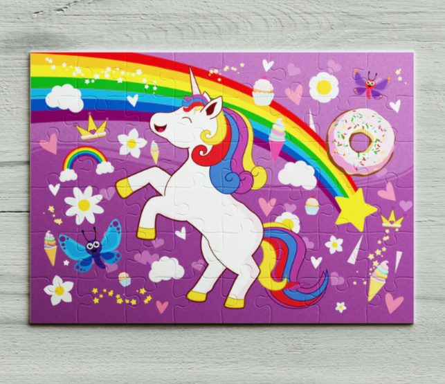 UNICORN MAGIC JIGSAW PUZZLE BY PLAY SHED PUZZLES