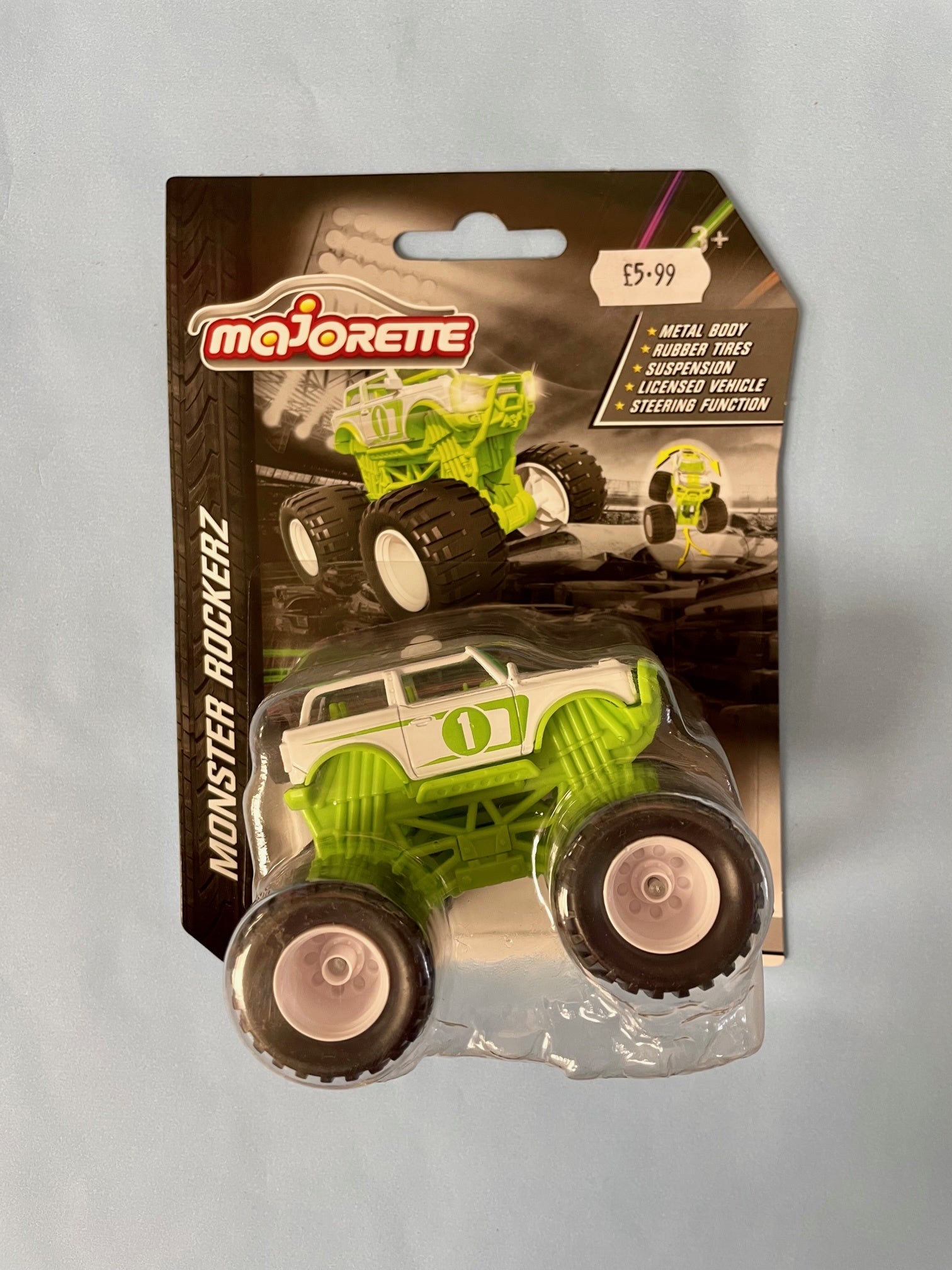 Mini Monster Rocker Majorette Monster Rockerz - Mini Monster Truck Toy - Series 10 – Giddy ...