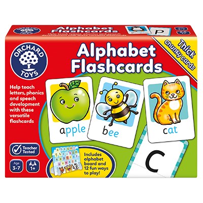 Alphabet Flashcards by Orchard Toys Giddy Goat Toys