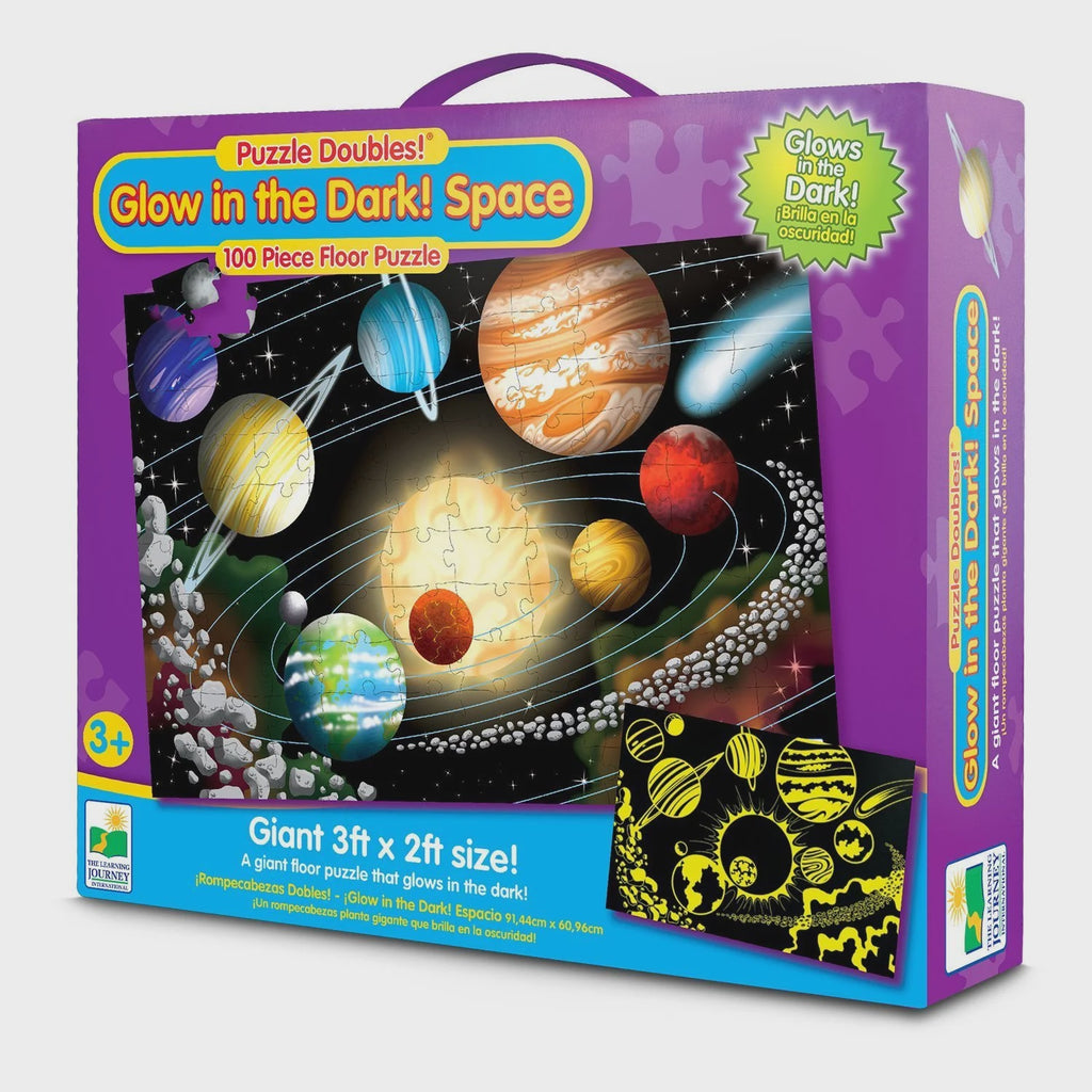 Glow in the Dark Space Jigsaw Puzzle (100 pieces)