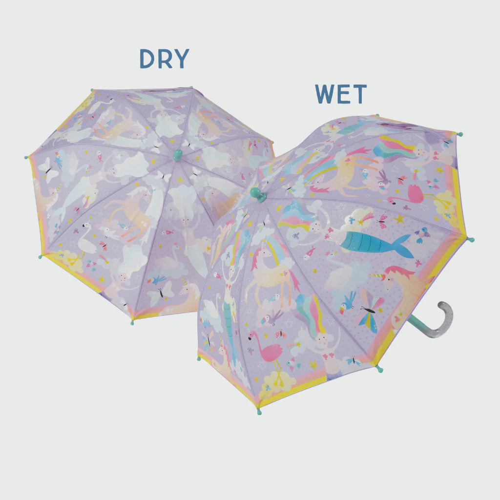 Children's Colour Changing Umbrella - Fantasy