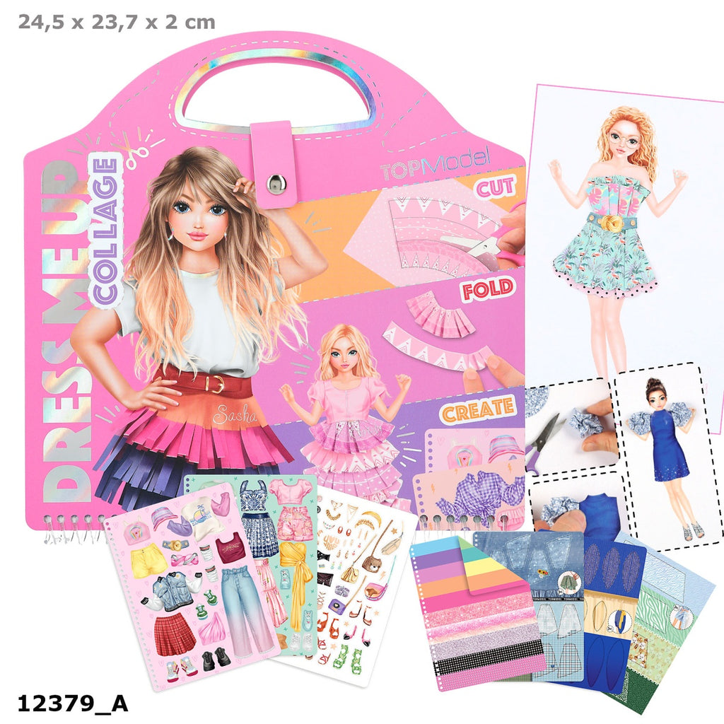 TOPModel Dress Me Up Collage Book