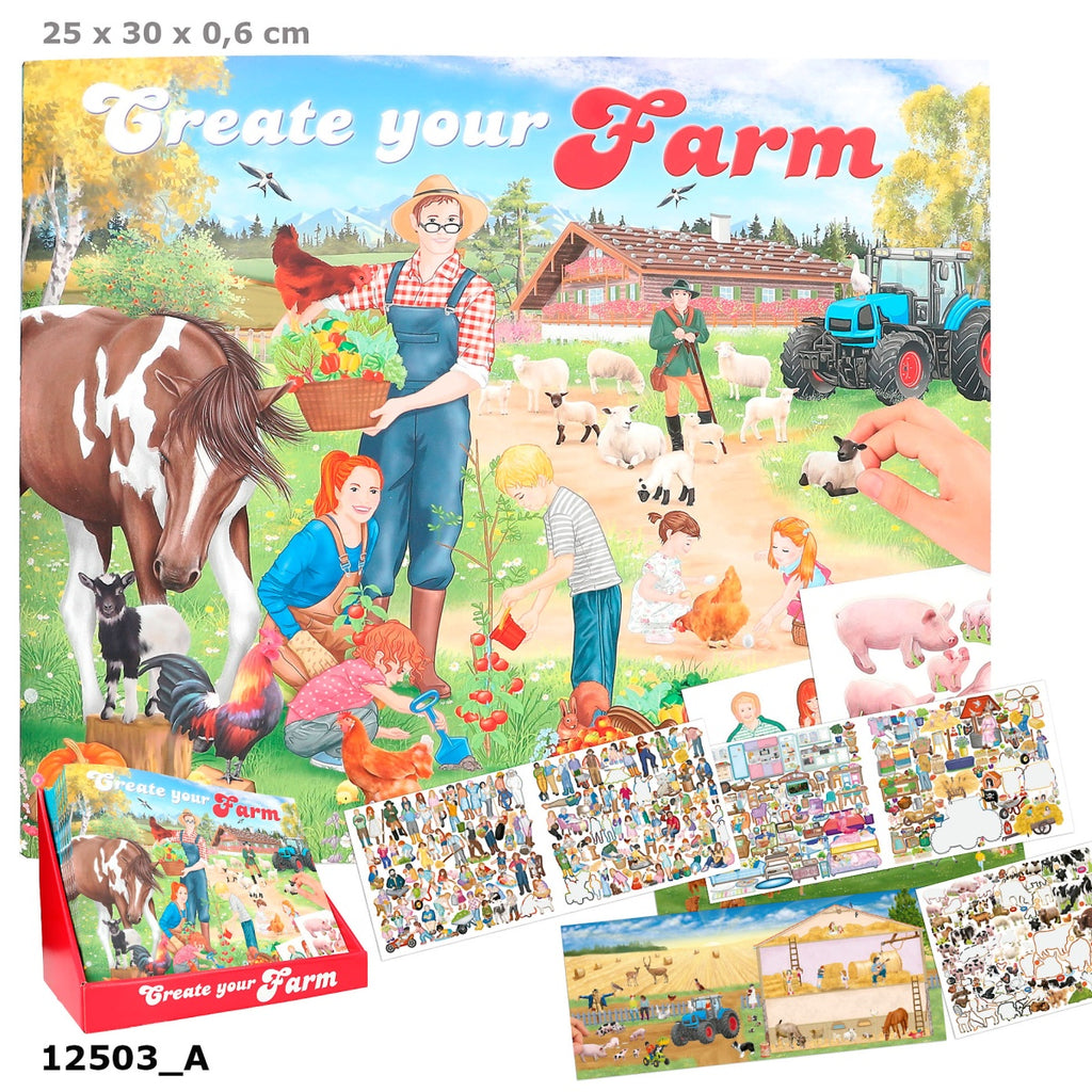 Create Your Farm Sticker Book