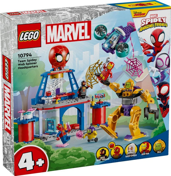 Lego Marvel - Team Spidey Web Spinner Headquarters 10794
