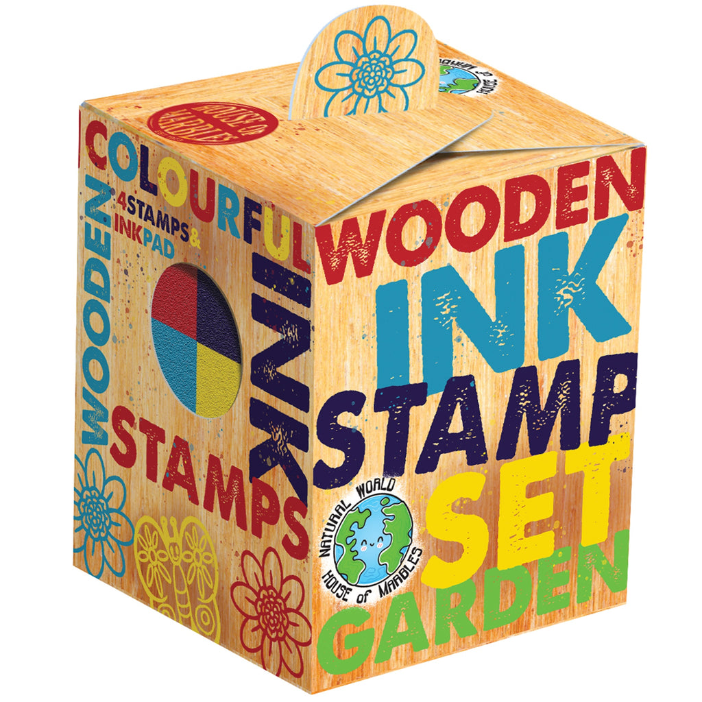 Wooden Stamp Set – Garden