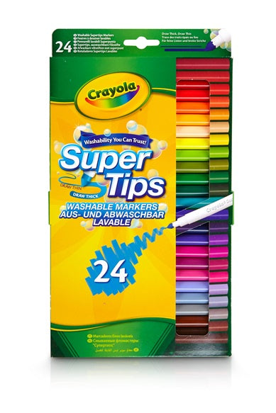 24 Super Tips by Crayola