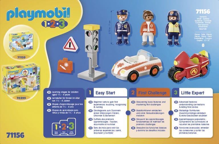 Playmobil 1.2.3 Everyday Heroes 71156