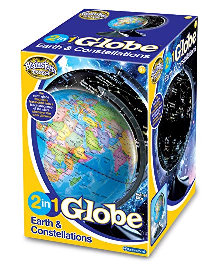 Brainstorm Toys - 2 in 1 Globe Earth & Constellations