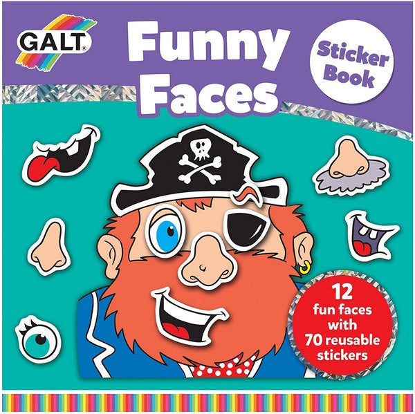 Funny Faces Sticker Book