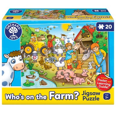 Who's On The Farm Jigsaw