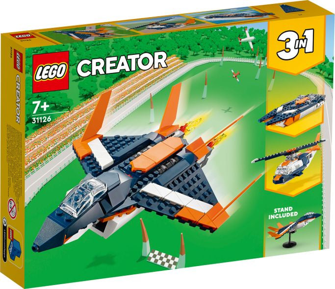 Lego Creator Supersonic-jet 31126