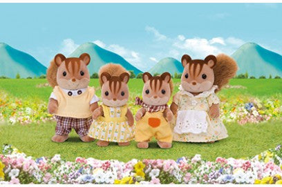 Sylvanian Families - Walnut Squirrel Family