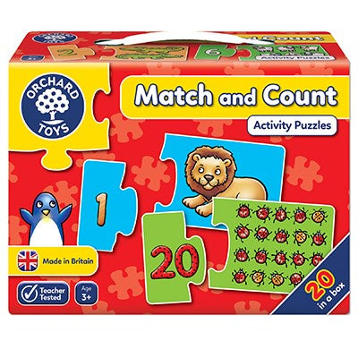 Match and Count Activity Puzzle