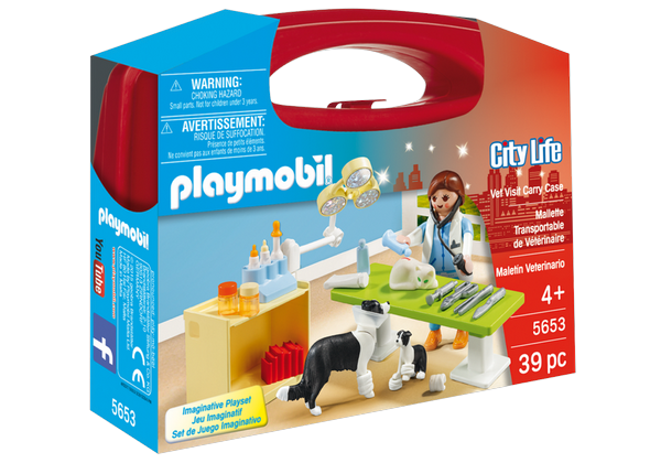 Playmobil Vet Visit Carry Case - 5653