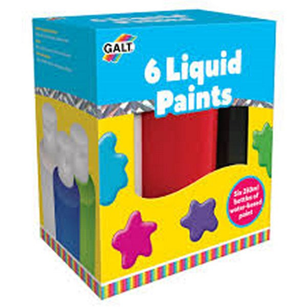 6 Liquid Paints