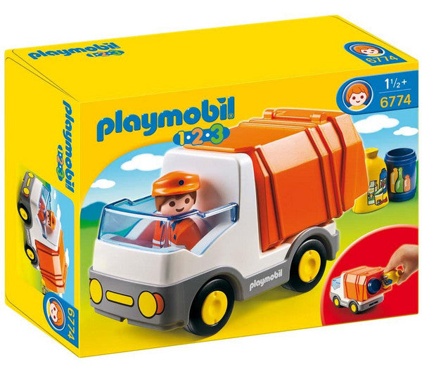 Playmobil 1.2.3. Recycling Truck - 6774