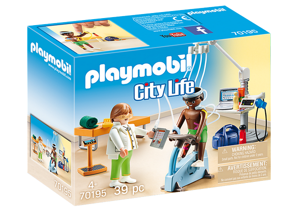 Playmobil 70195 City Life Physical Therapist