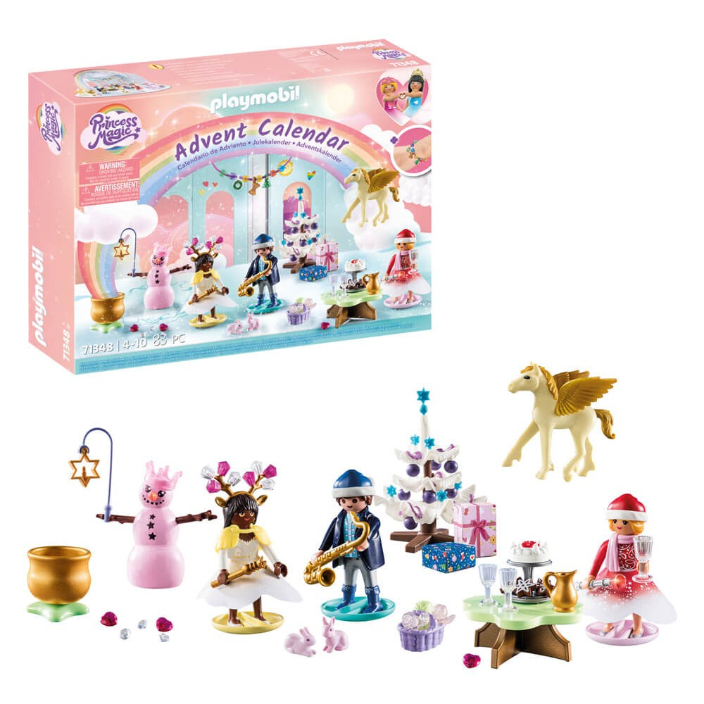 Playmobil 71348 Advent Calendar Christmas under the Rainbow Playset