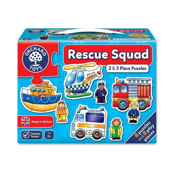 RESCUE SQUAD - first puzzles