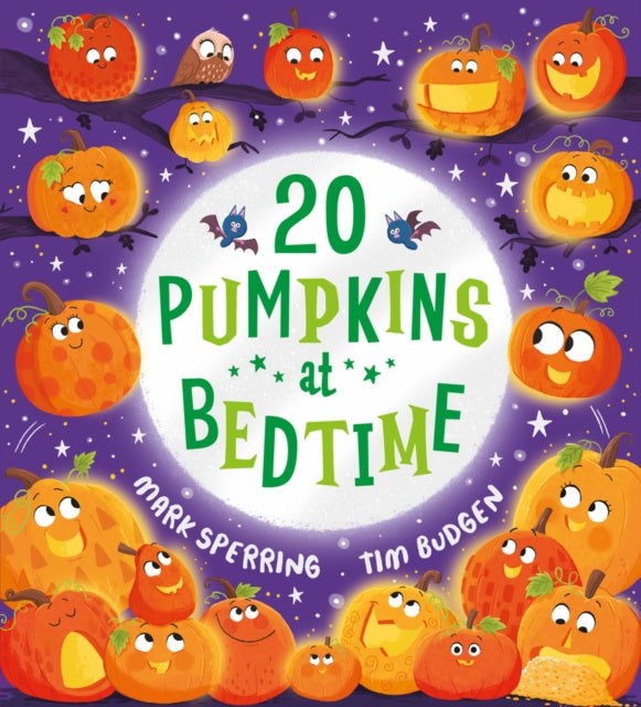 Twenty Pumpkins at Bedtime (PB) by Mark Sperring