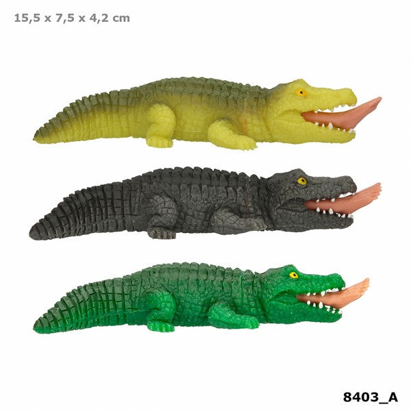 Dino World Squeezey Crocodile toy