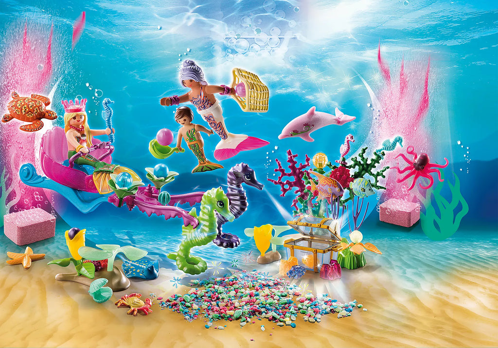 Playmobil Advent Calendar - Bathing Fun: Magical Mermaids 70777