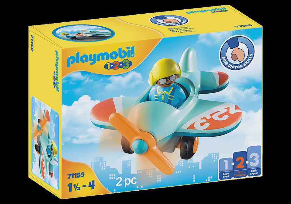 Playmobil 1.2.3 Airplane 71159