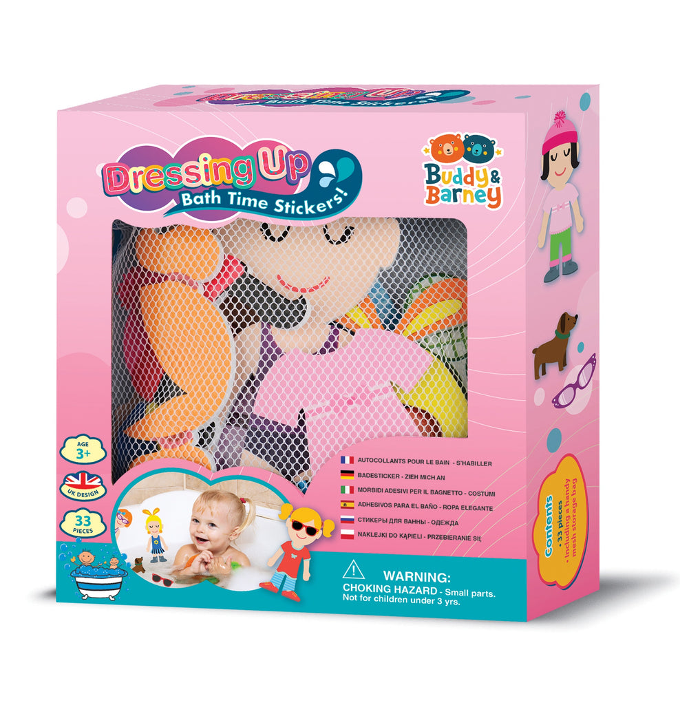 Bath Time Stickers - Dressing Up