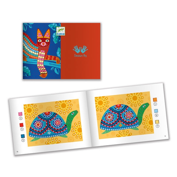 Djeco Mosaic Set - Cat & Tortoise DJ08891