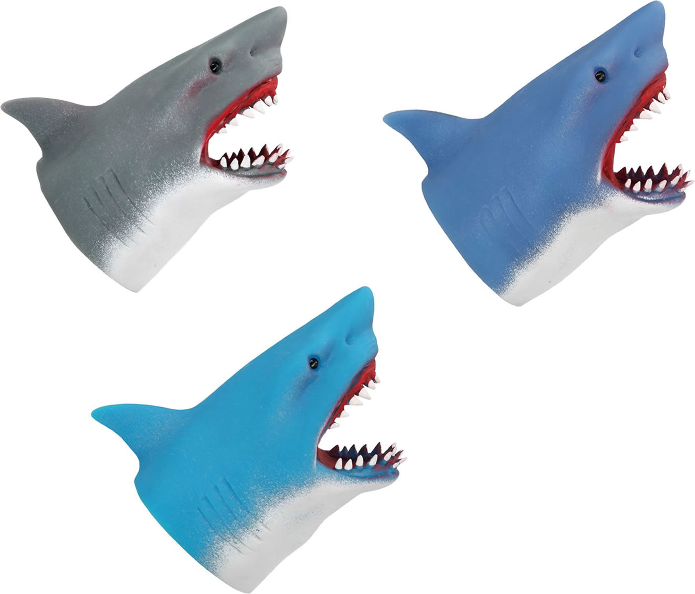 Shark outlet puppet rubber